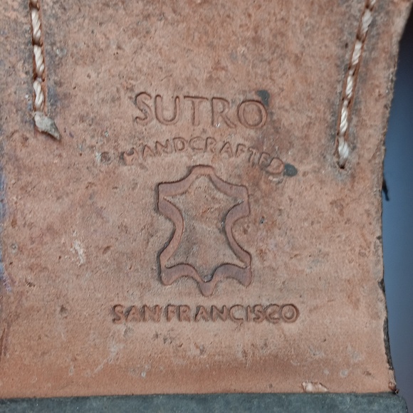 SUTRO Fremont Lace Up Open Toe Booties sz 8 - Picture 10 of 12